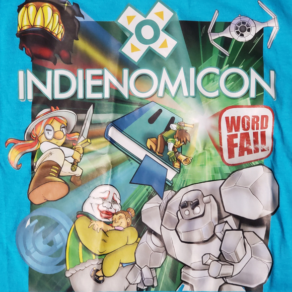 Anvil Indienomicon Word Fail T Shirt L - Picture 1 of 2